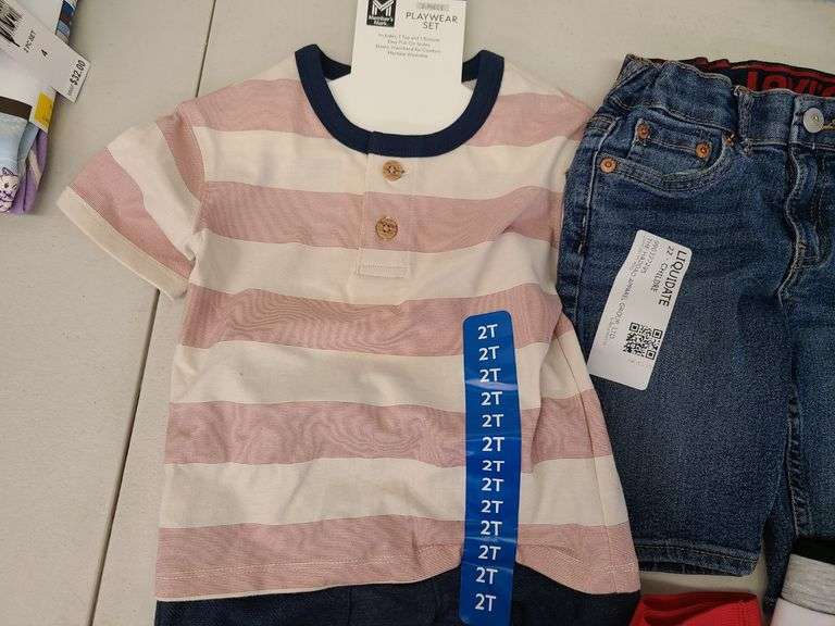 Boy's Pants, Short Set, Underwear, Cartwheel Shorts