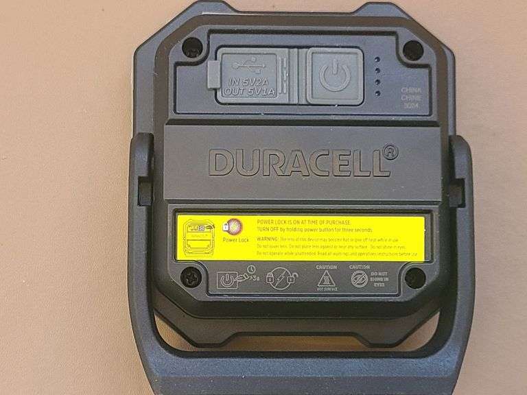 Husky and Duracell Portable Work Lights