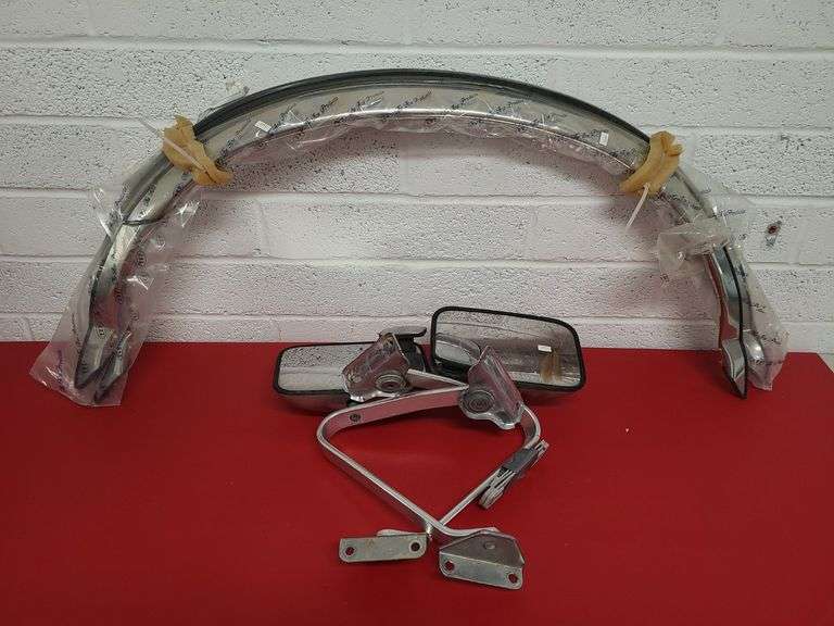 2) 1990's Ford Pickup Mirrors and Wheel Trim