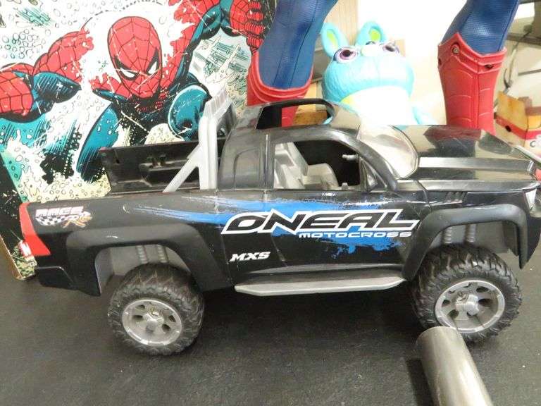 Spiderman, Toy Story Bunny, O'Neal Gear