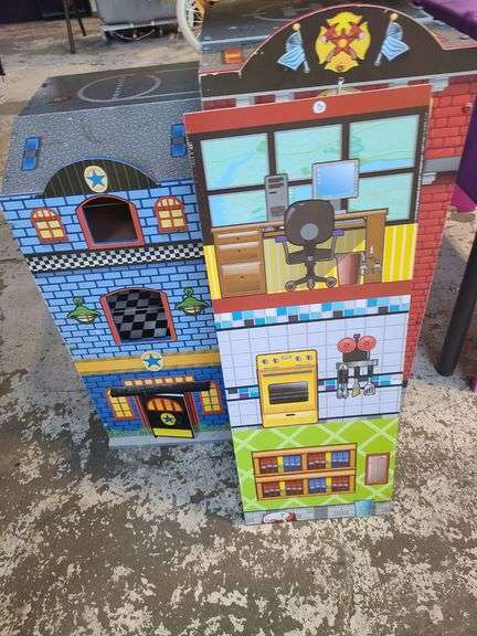 2) Children Wooden Playsets