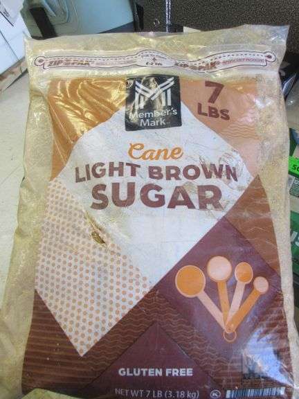 4) Light Brown Cane Sugar