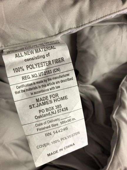 * Comforter