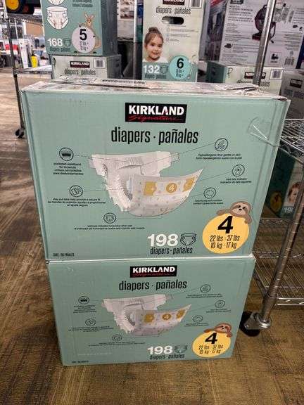 * 2) Kirkland Diapers