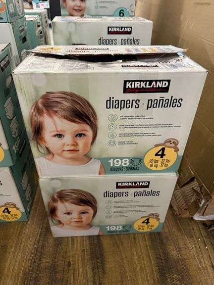 2) Kirkland Diapers