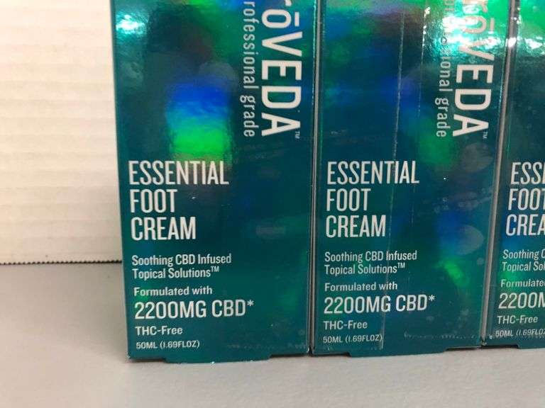 4)  Proveda Essential Foot Cream Professional Grade CBD Infused