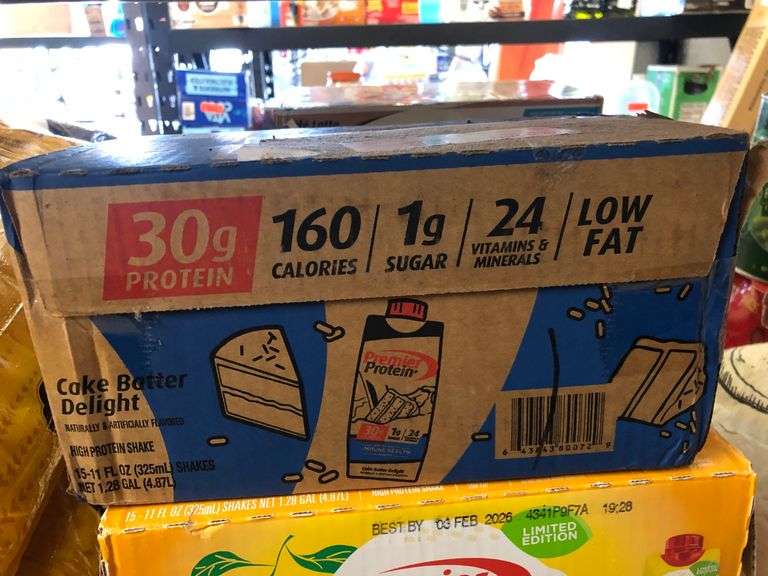 Premier Protein Cake Batter Delight, Premier Protein Lemon Bar