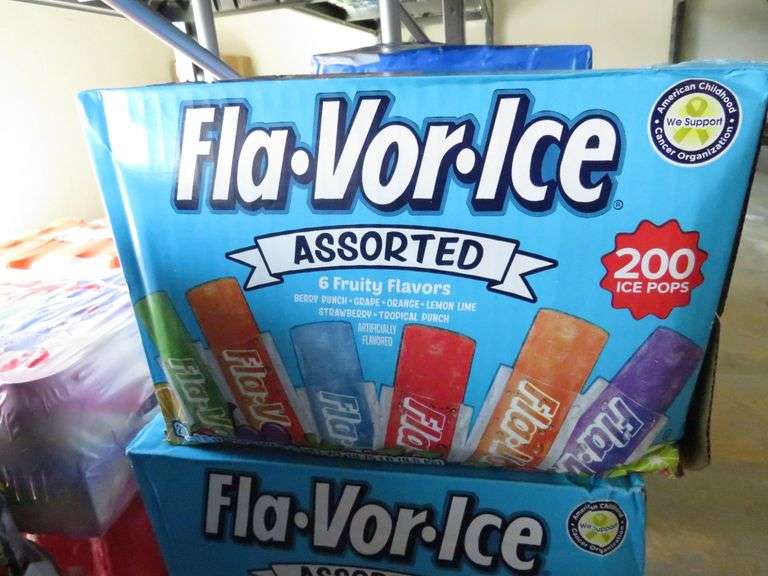 2) Fla-vor-ice, La Croix