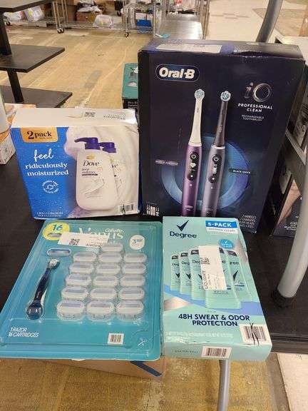 Oral-B, Dove Body Wash, Venus Razors, Degree