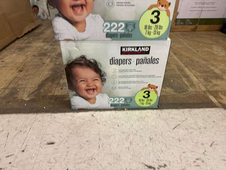 * 2) Kirkland Diapers