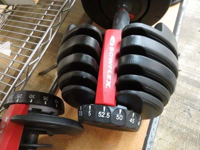 * 2) Bowflex SelecTech Adjustable Dumbbells
