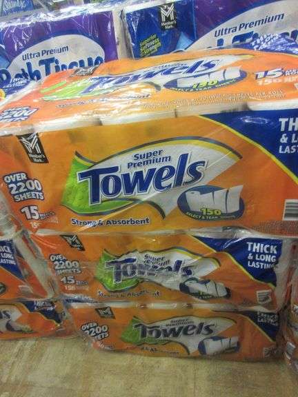 3) Super Premium Paper Towels