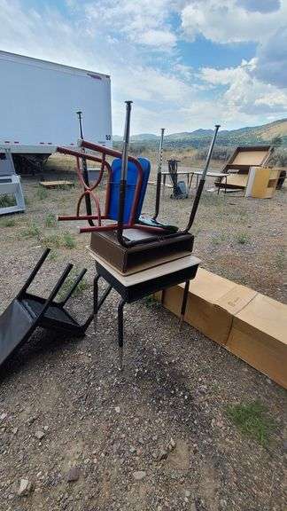 2) Desks and Chair
