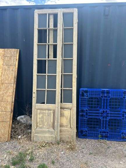 Large Wood Doors, Plastic Pallet, OSB