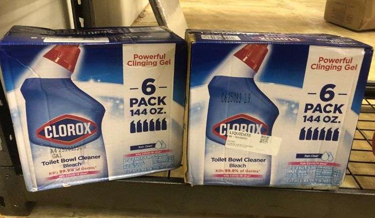 2) Clorox Toilet Bowl Cleaner 6pk
