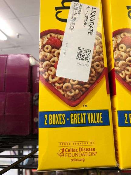 2) Cheerios 2pk, 2) Honey Nut Cheerios 2pk