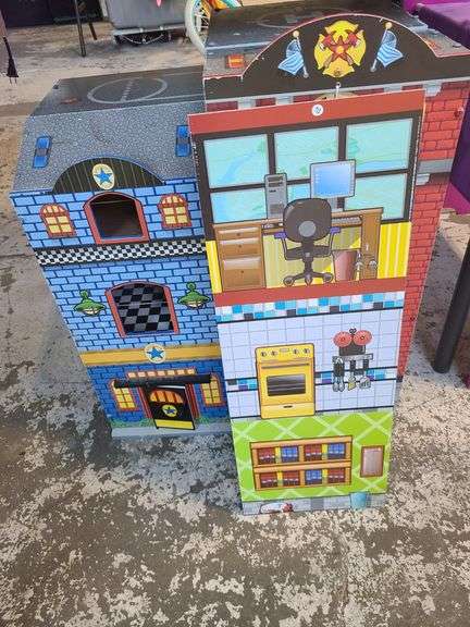 2) Children Wooden Playsets