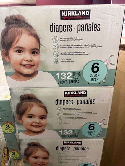 * 4) Kirkland Diapers