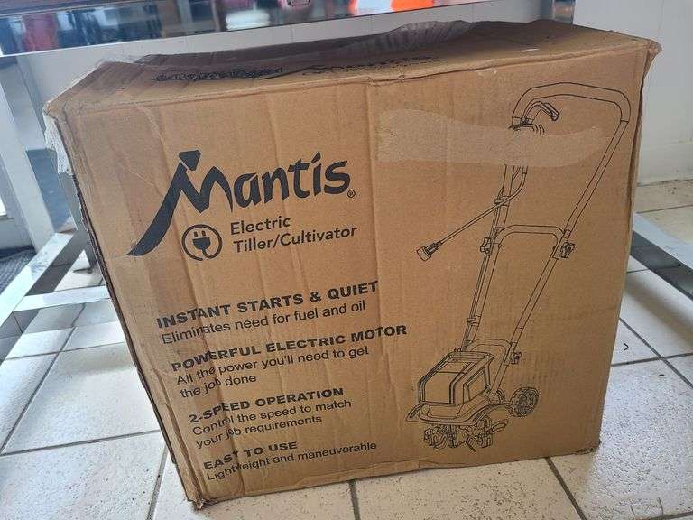 Mantis Electric Tiller / Cultivator, New