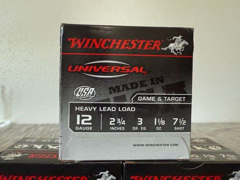 3) Twinchester 12gauge Heavy Lead Load Ammo