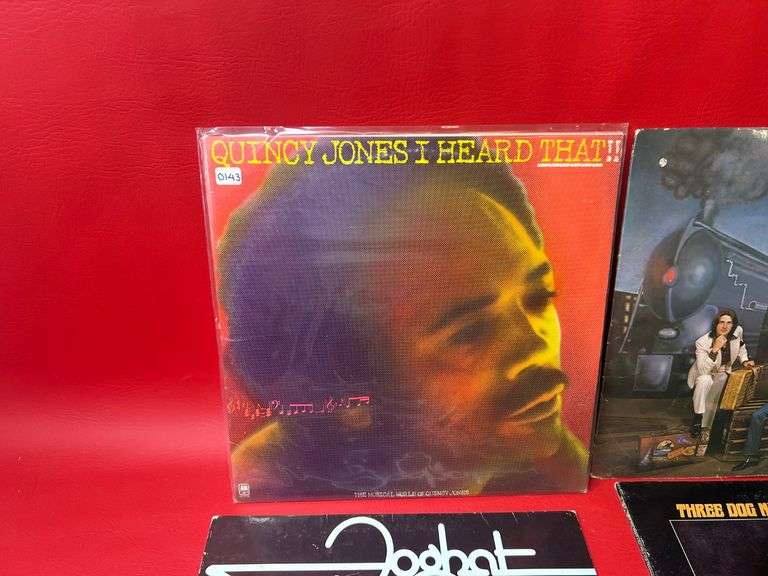 Three Dog Night, Quincy Jones, More Vinyl Records