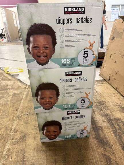 * 3) Kirkland Diapers