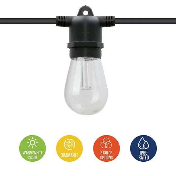 Westinghouse Solar Powered LED Color Changing String Light Set