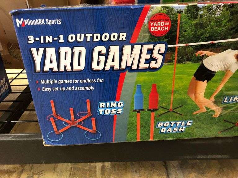 3-In-1 Outdoor Yard Games