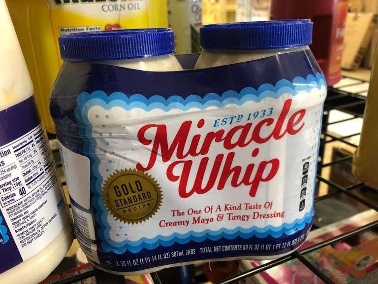 Miracle Whip 2pk, Gallon Miracle Whip