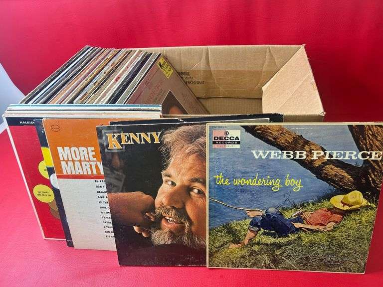 Kenny Rogers, Marty Robbins, More Vinyl Records
