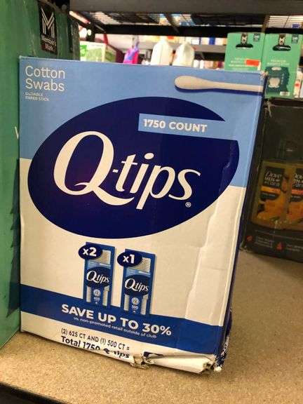 Premium Washcloths, Q-Tips Cotton Swabs