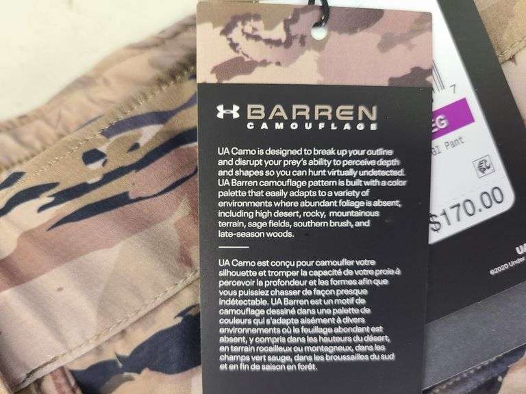 Under Armour Camouflage Pants