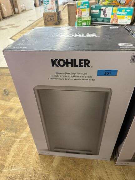 Kohler Stainless Steel Trash Can