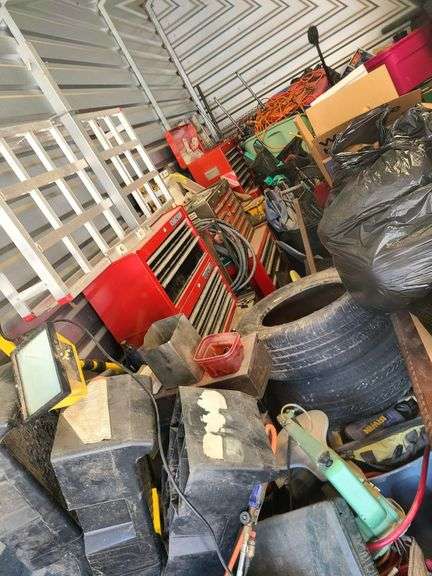 Storage Unit: Diesel Mechanic Tools & Household Goods