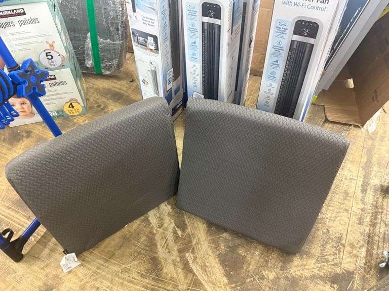2) Wedge Pillows