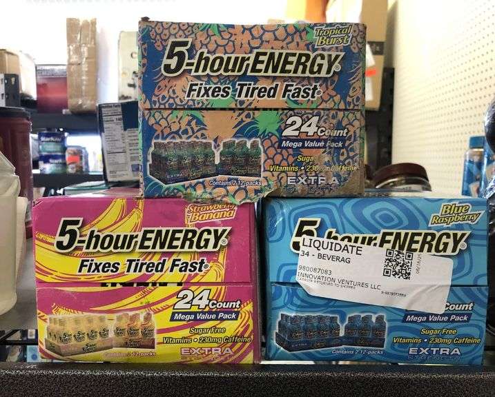3) 5-Hour Energy Value Pack