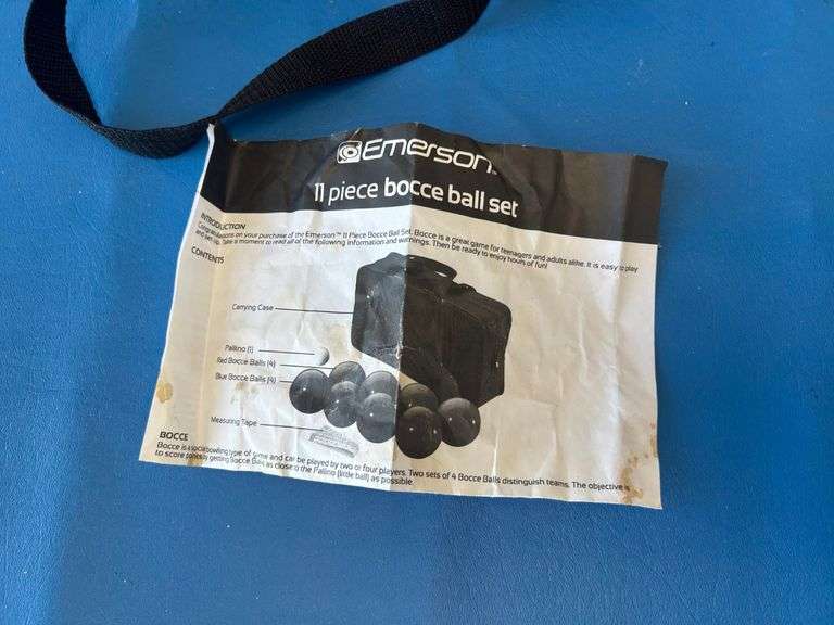 11-Piece Bocce Ball Set