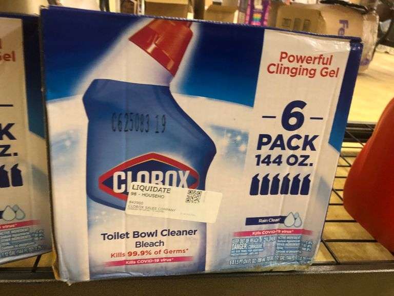 2) Clorox Toilet Bowl Cleaner 6pk
