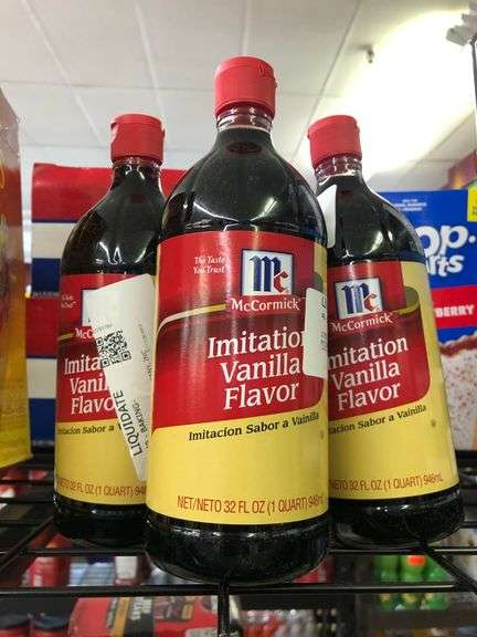 3) McCormick Imitation Vanilla Flavor
