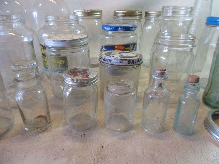 Canning, Other Glass Jars and Bottles