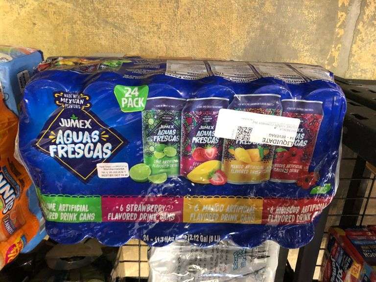 Jumex Aguas Frescas, S. Pellegrino Flavored Mineral Water