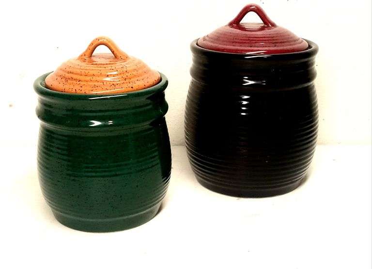 2) Ceramic Canisters