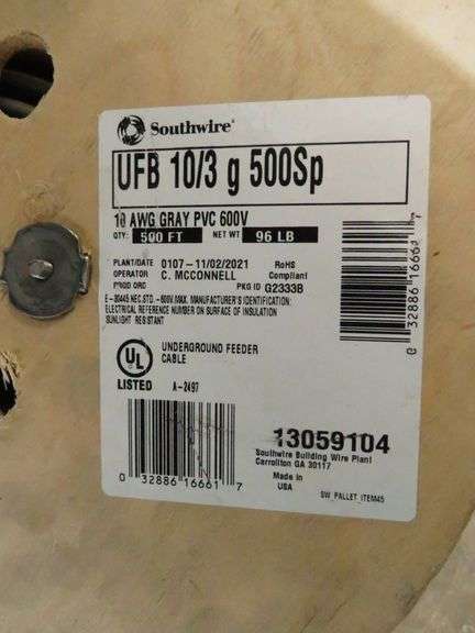 Underground Feeder Cable
