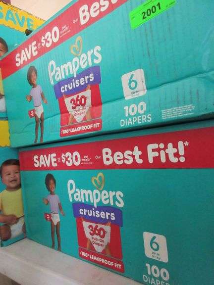 2) Pampers Cruisers Size 6