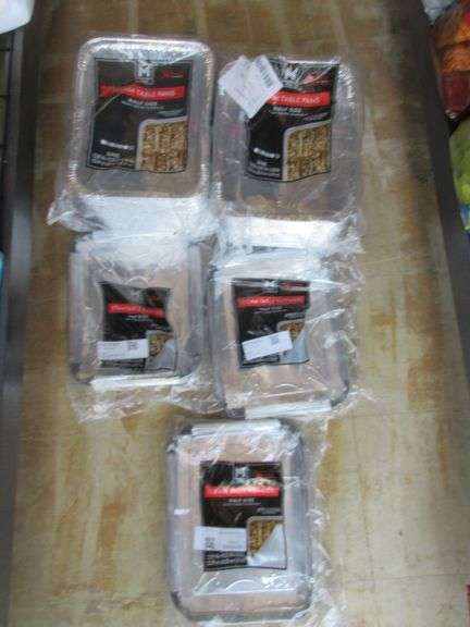 2) Steam Table Pans, 3) Steam Table Pan Lids
