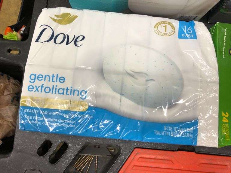 Dove Bar Soap, Gillette Razors, Nasal Strips, Dove Body Wash, Dove Deodorant, Dove Conditioner