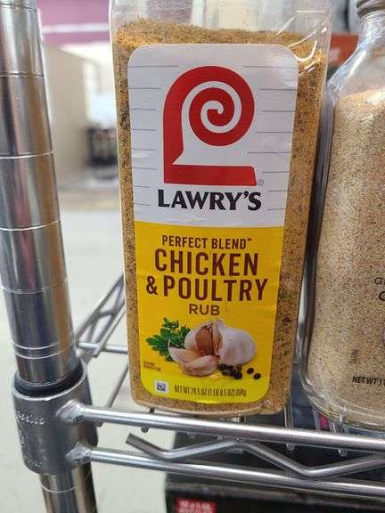 Lawry's Chicken & Poultry Rub, Granulated Garlic, Parsley Flakes