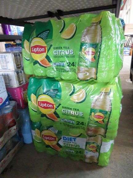 2) Lipton Green Tea Citrus, Lipton Diet Green Tea Citrus