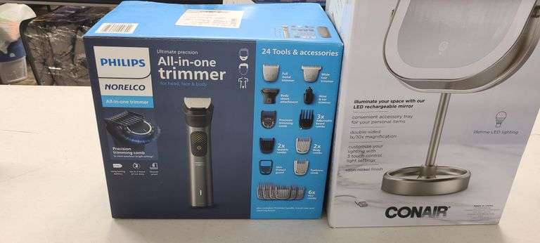 *Philips Trimmer, Conair Halo Mirror