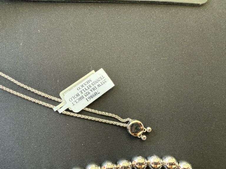 Necklace, 2) Bracelets